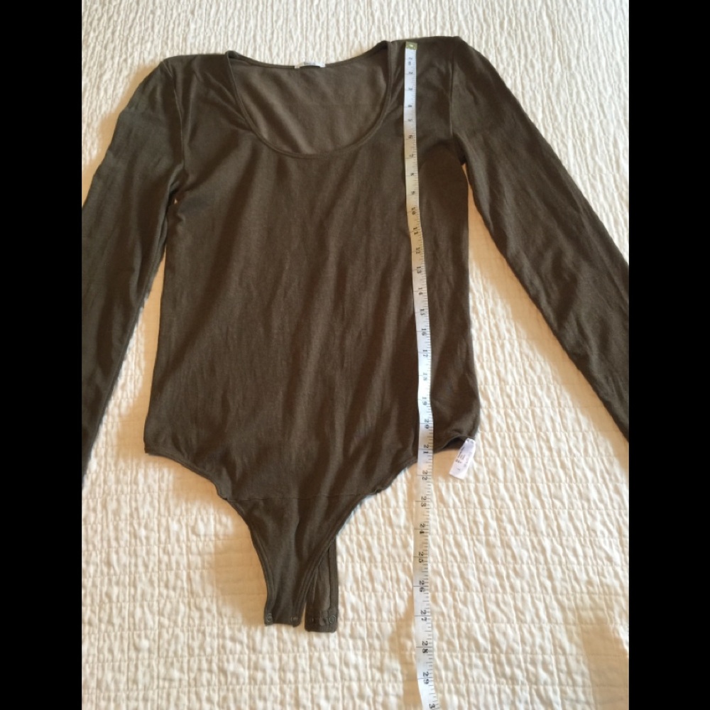 EUC Wolford bronze metallic body thong - Picture 12 of 14